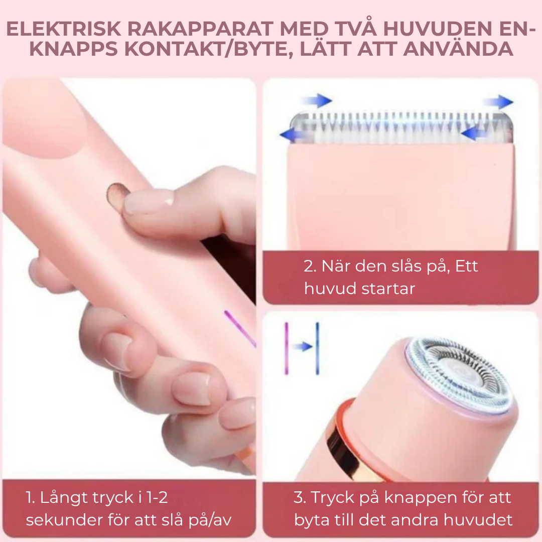 SilkEase™ | Slipp irritation och upplev silkeslen hud – din nya favorit för smidig hårborttagning!