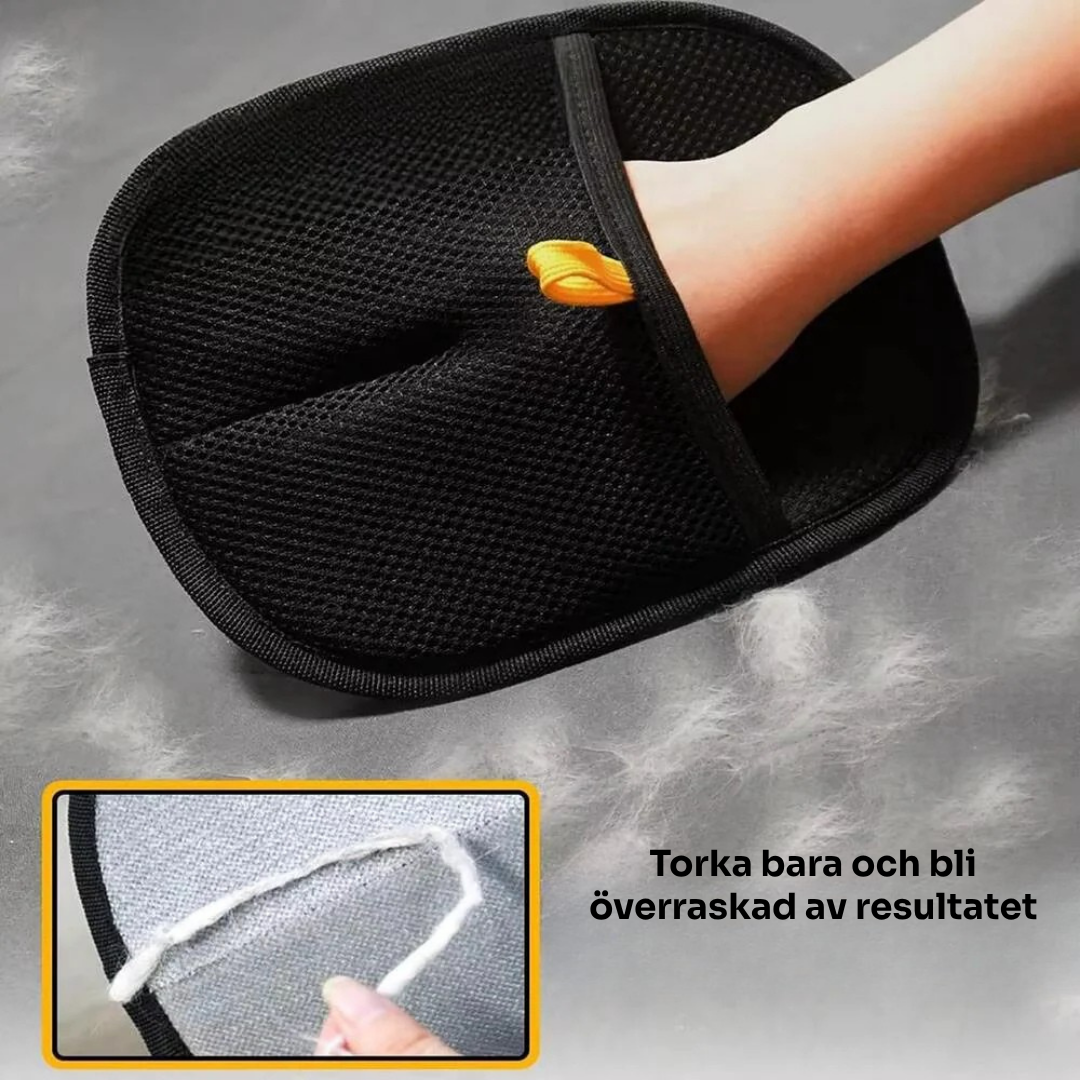 FurSweep™ handskar med dubbelverkan