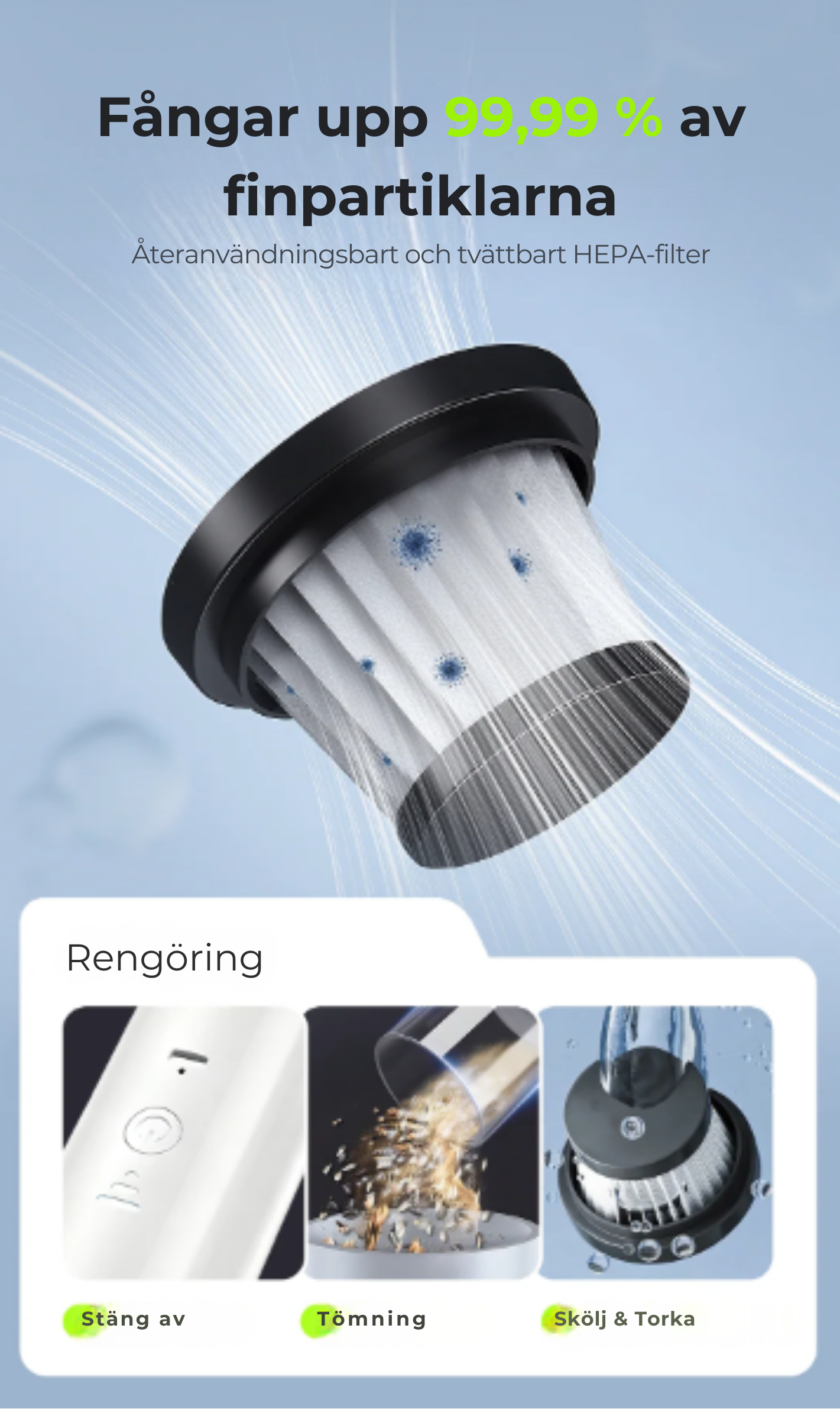 AutoVac Pro™ | När bilen ska kännas lugn igen 🚗