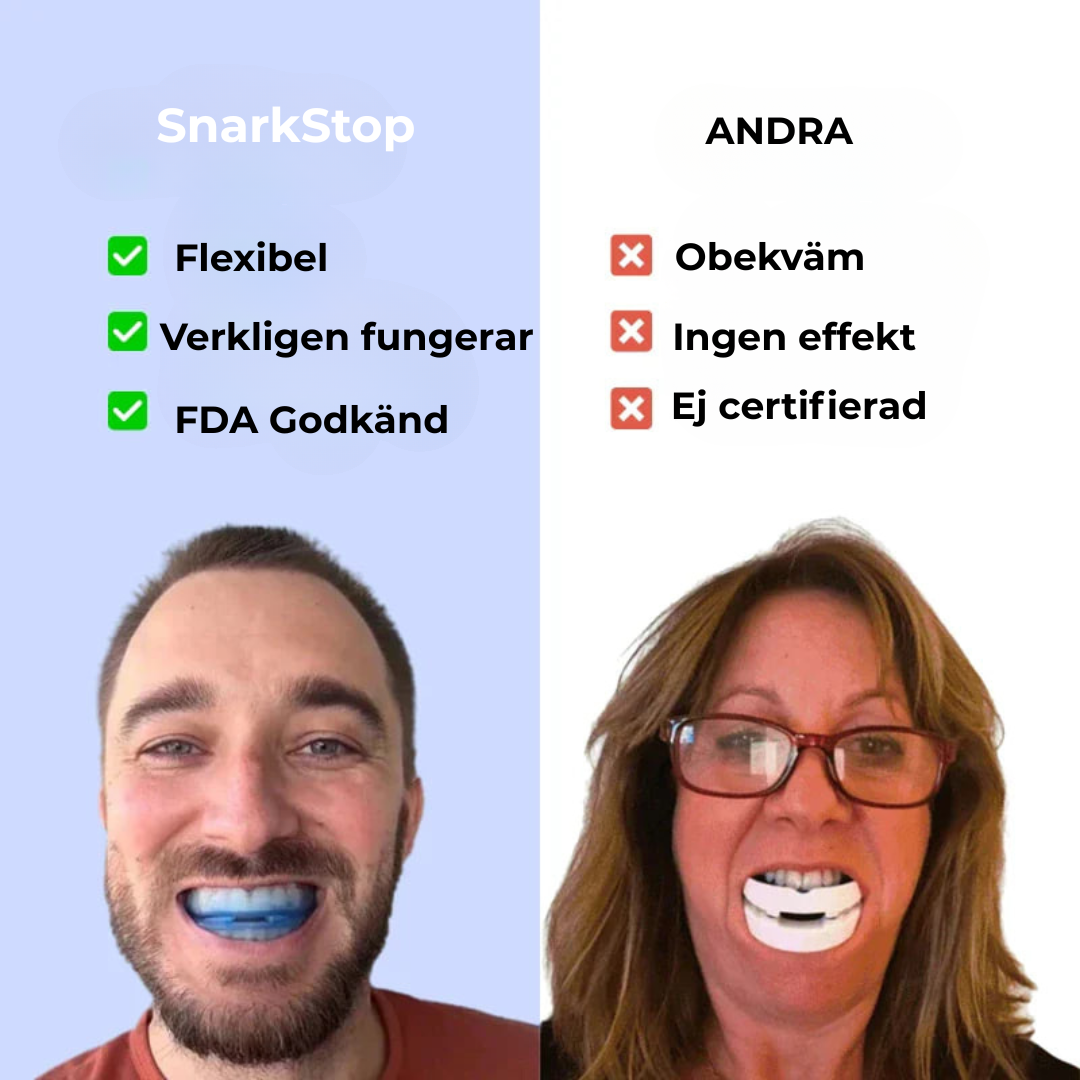 SnarkStop | Anti-snarkningsmunstycke Universell Storlek