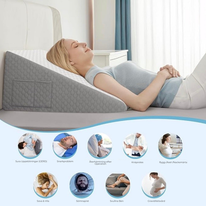 Sleqo™ | Ljusblockerande Sovmask i Siden