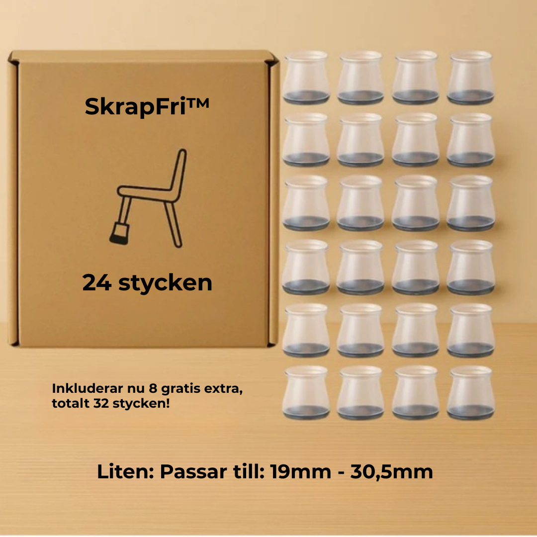 SkrapFri™ | Det bästa ljudisolerande skyddet för ditt golv!