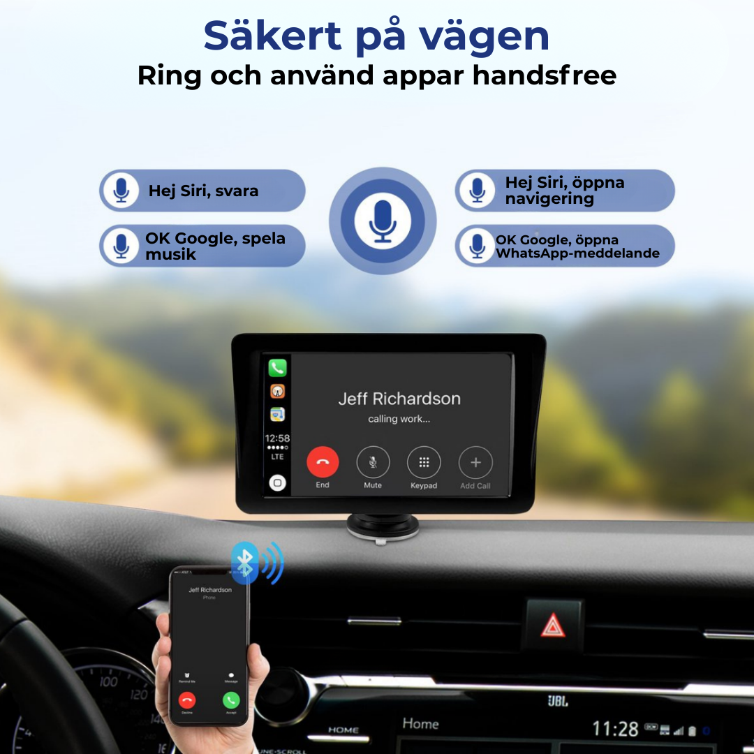 AutoLink™ | Förvandla vilken bil som helst till ett smart infotainmentsystem på bara 2 minuter!