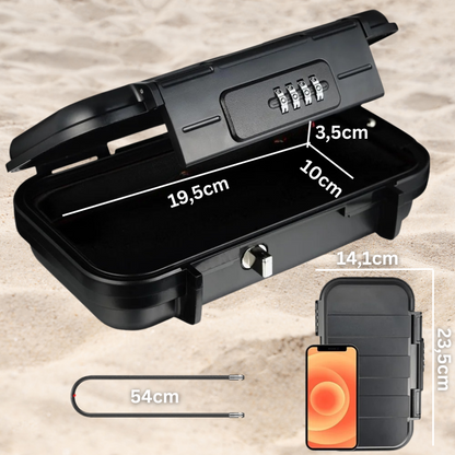 ValuLock™ | Slappna av utan oro – Här är det perfekta strandförvaret för dina värdesaker!