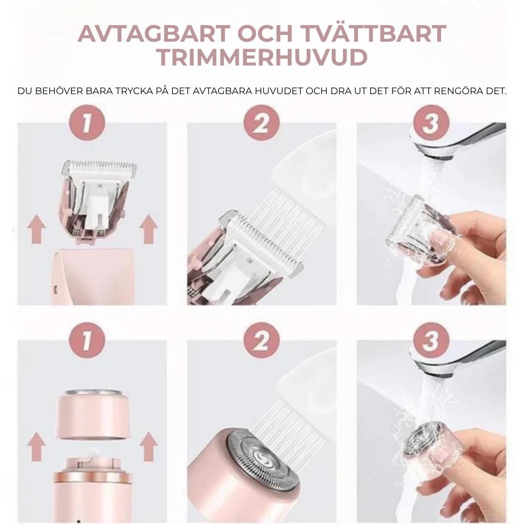 SilkEase™ | Slipp irritation och upplev silkeslen hud – din nya favorit för smidig hårborttagning!