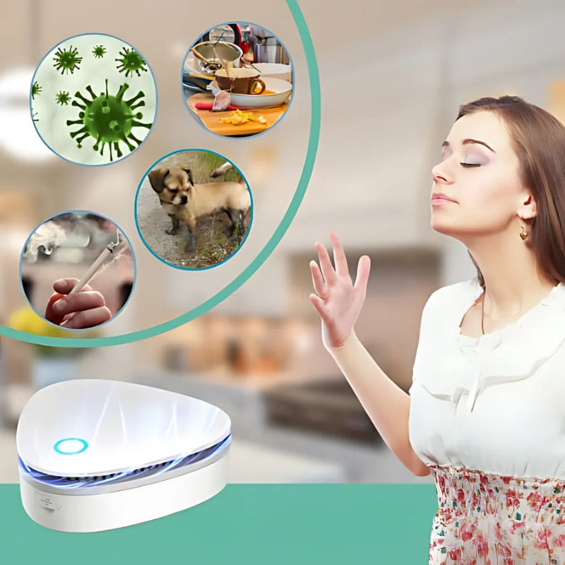 AeroFresh™ | Ta bort lukt och bakterier på bara 5 minuter!