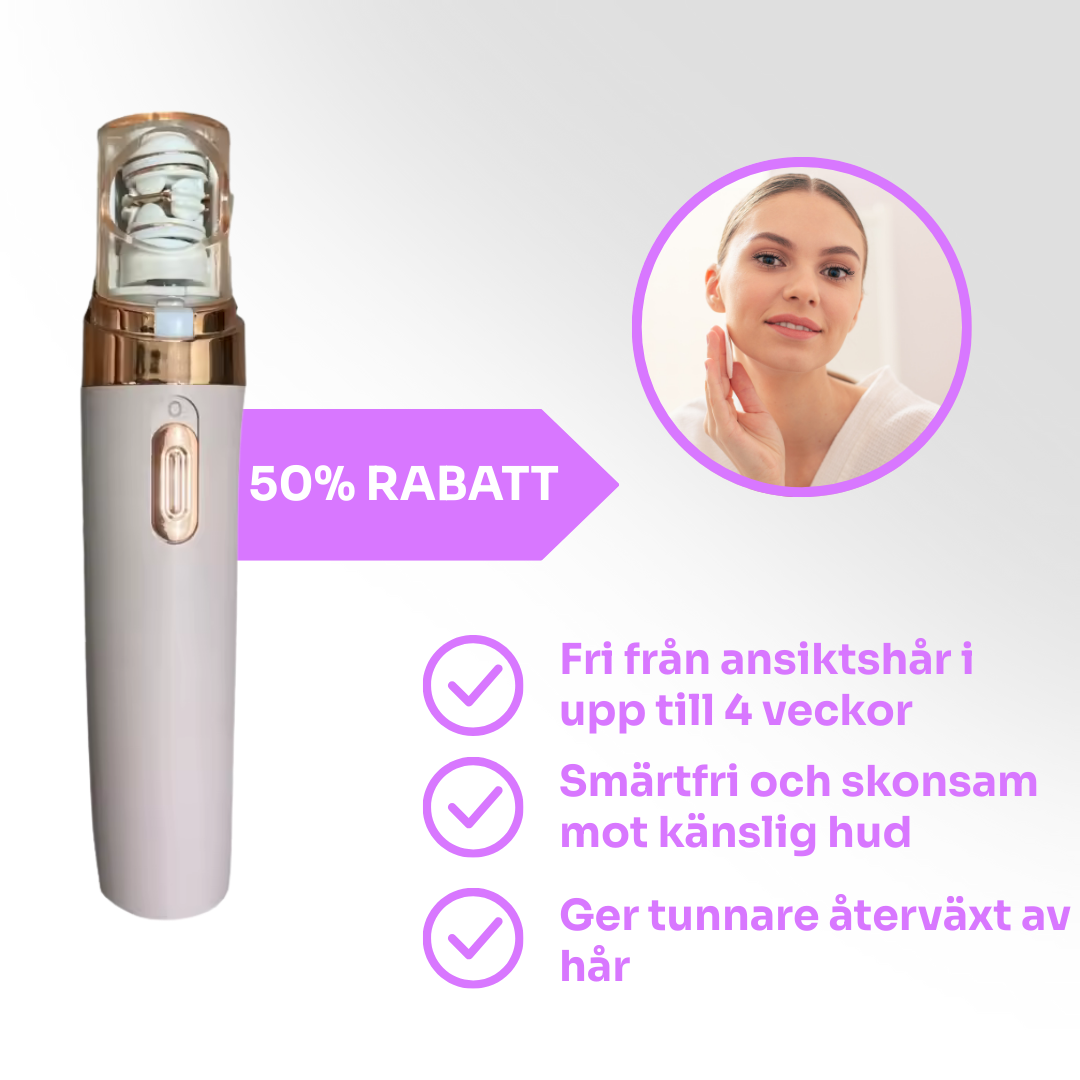 VelvetTouch Hårborttagare | Säg adjö till oönskat hår och silkeslen hud på bara några minuter!