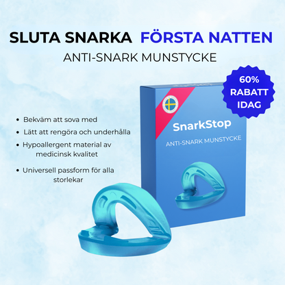 SnarkStop | Anti-snarkningsmunstycke Universell Storlek