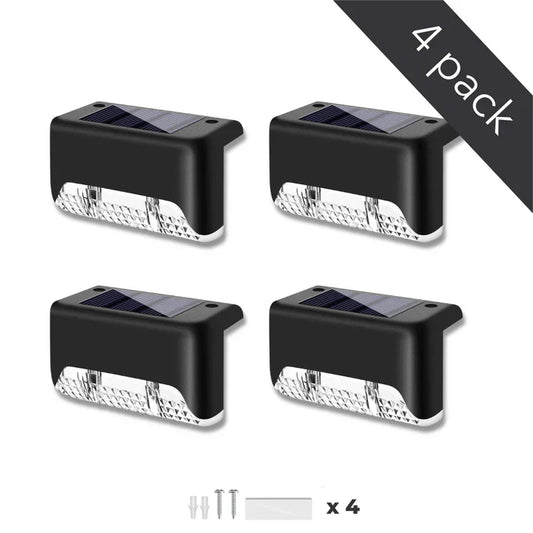 LumiLuxe™ solcellslampor för staket🌟