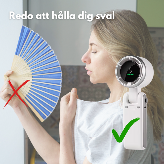 KylBris™ | Kraftfull, bärbar och redo att hålla dig sval var som helst!