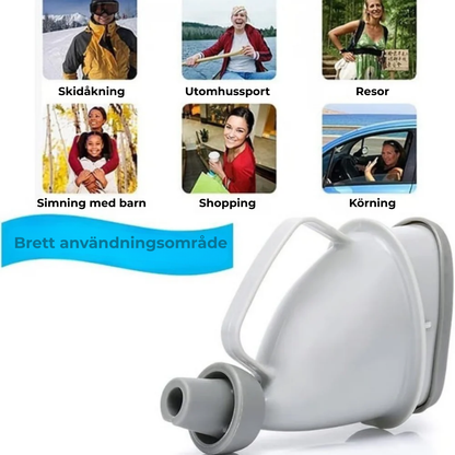 RoadRelief™ | Frihet och komfort när naturen kallar