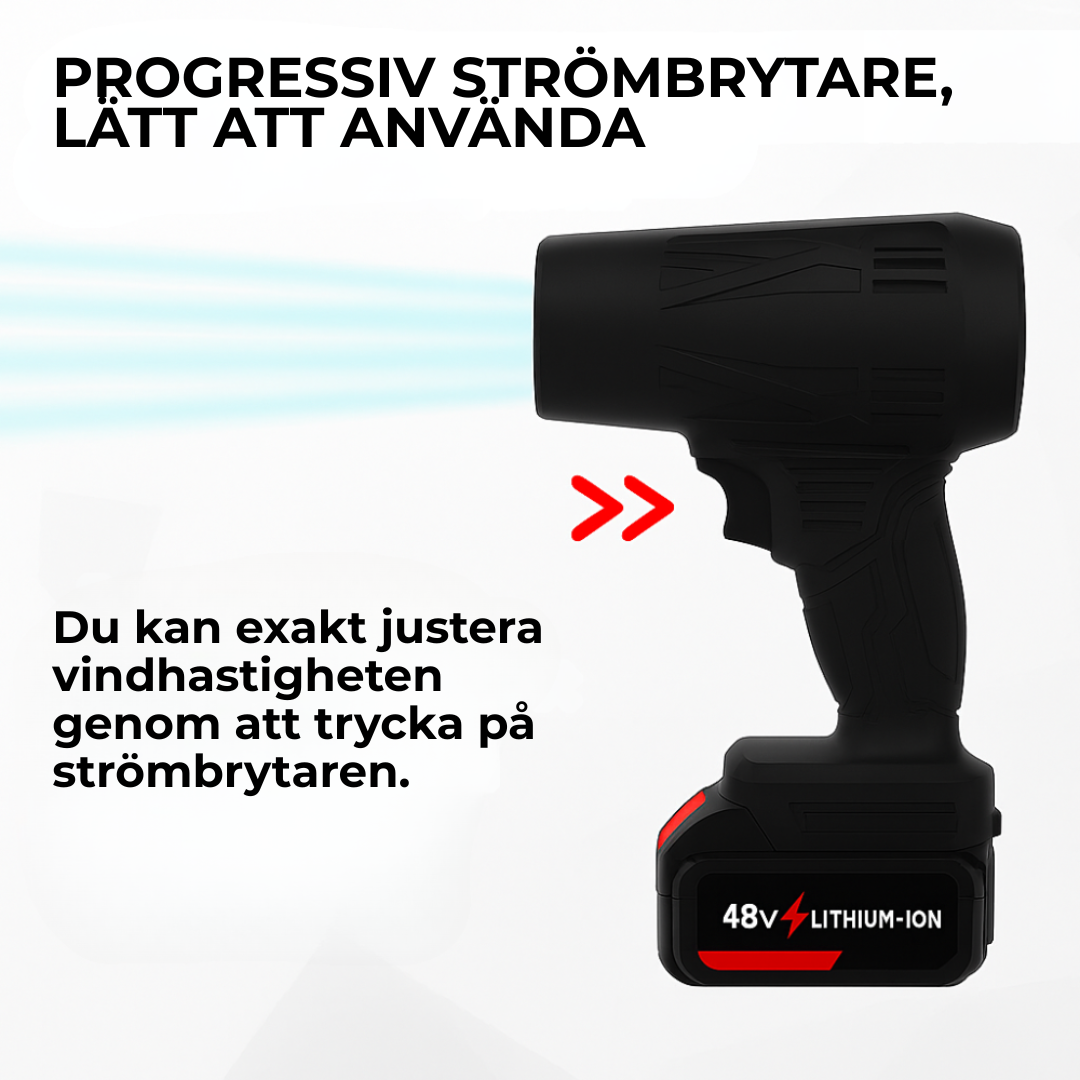 ClearLeaf™ | Rensa bort röran på några sekunder – med kraften i trådlös rengöring!