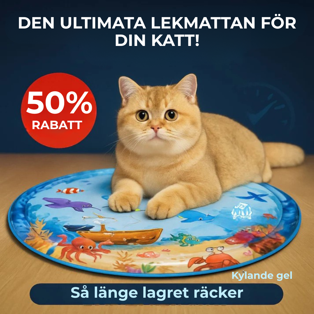 AquaFur™ | Twojemu Kotu Grozi Nuda i Przegrzanie? Czas na Matę, Którą Pokocha!