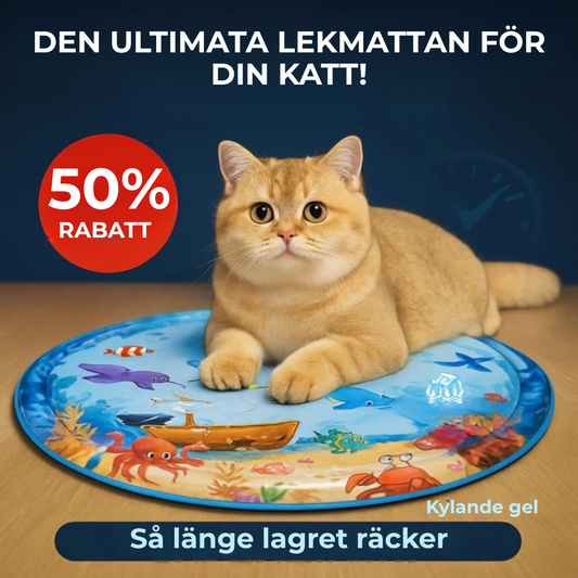 AquaFur™ | Twojemu Kotu Grozi Nuda i Przegrzanie? Czas na Matę, Którą Pokocha!