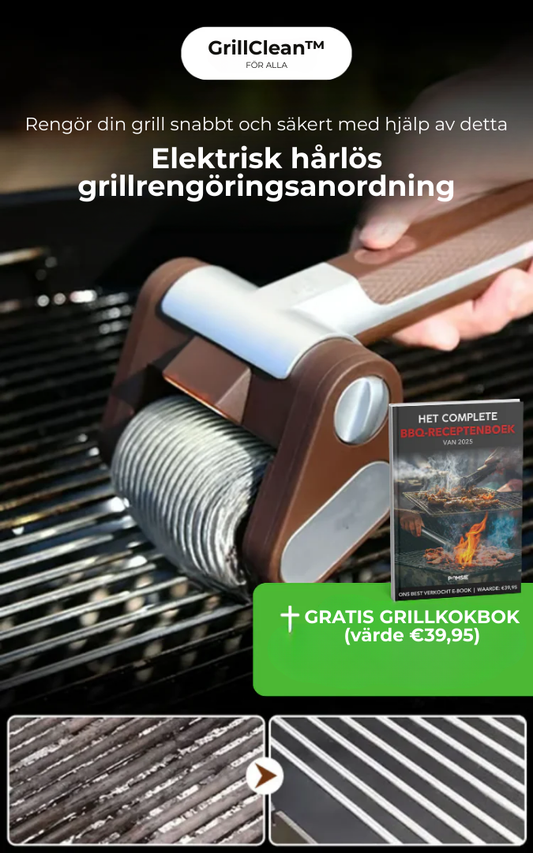 GrillClean™ | Gör dina grillkvällar snabbare, renare och enklare än någonsin tidigare.