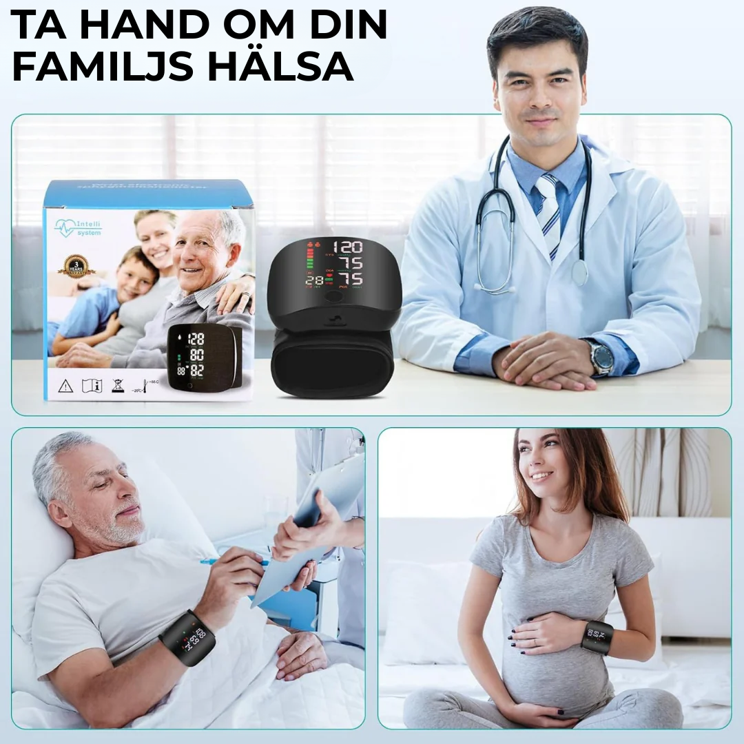 Serco™ Intelligent blodtrycksmätare Klinisk | Noggrannhet. När som helst, var som helst.