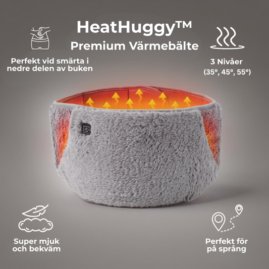 HeatHuggy™ | Uppvärmbar kristallsammet varmvattenflaska