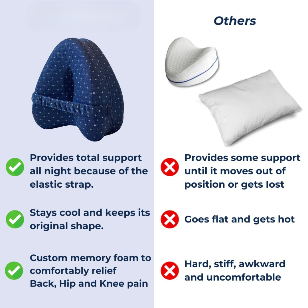 Sömnpelare™ | ergonomiskt benstöd för smärtfri sömn