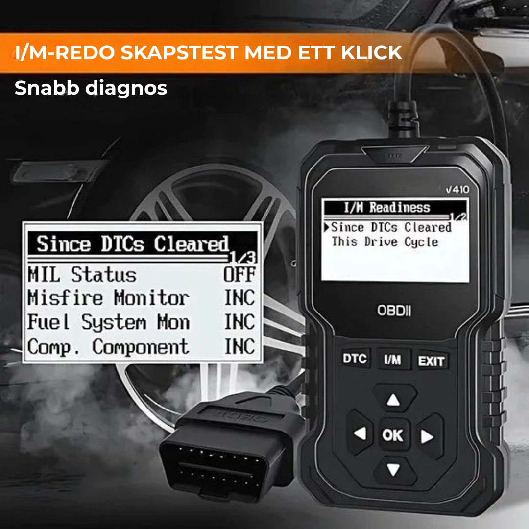 AutoScan Pro™ | OBD2 Bilscanner för Snabb Felsökning och Klara Diagnoser