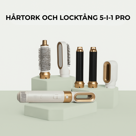 AirWave 5-in-1 | Salongseffekt hemma – styla ditt hår på bara några minuter