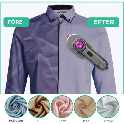 SteamLite™ | Släta ut varje plagg – var som helst, när som helst!