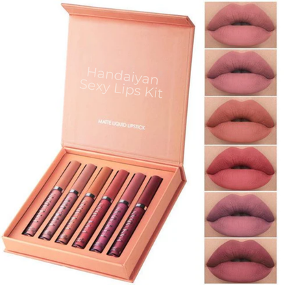 Handaiyan Sexy Lips Kit | Fylliga, Silkeslena Läppar som Håller Hela Dagen!