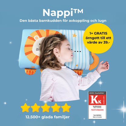 Nappi™ | En barnkudde för en god natts sömn.