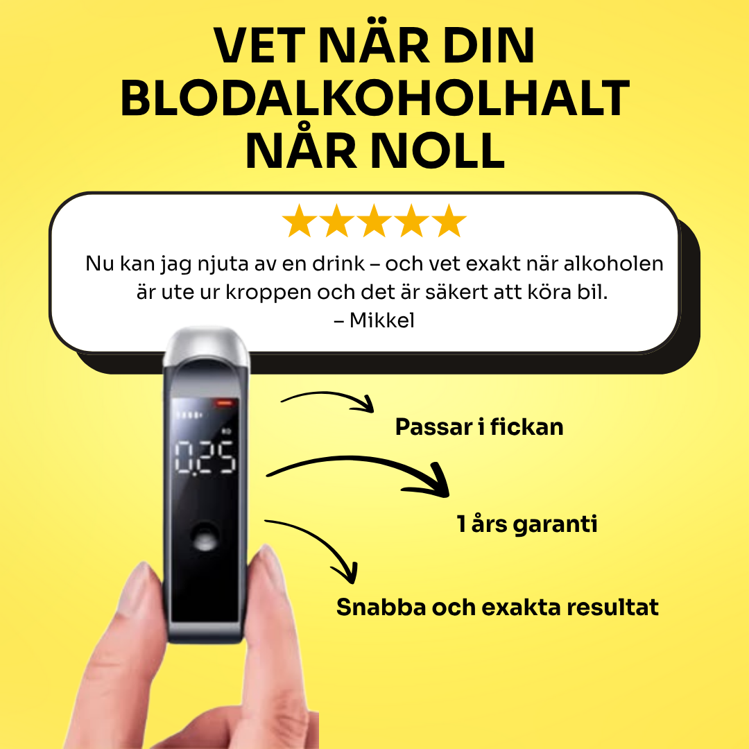 BlowSafe™ | Känn till fakta innan du kör 🚗