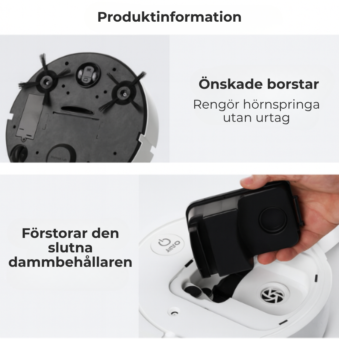 Sveppy™ | Revolutionera din städrutin