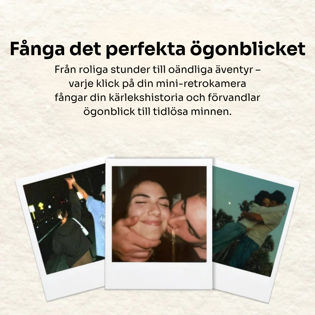 RetroClick™ – Återupplev magin från 90- och 2000-talet📸