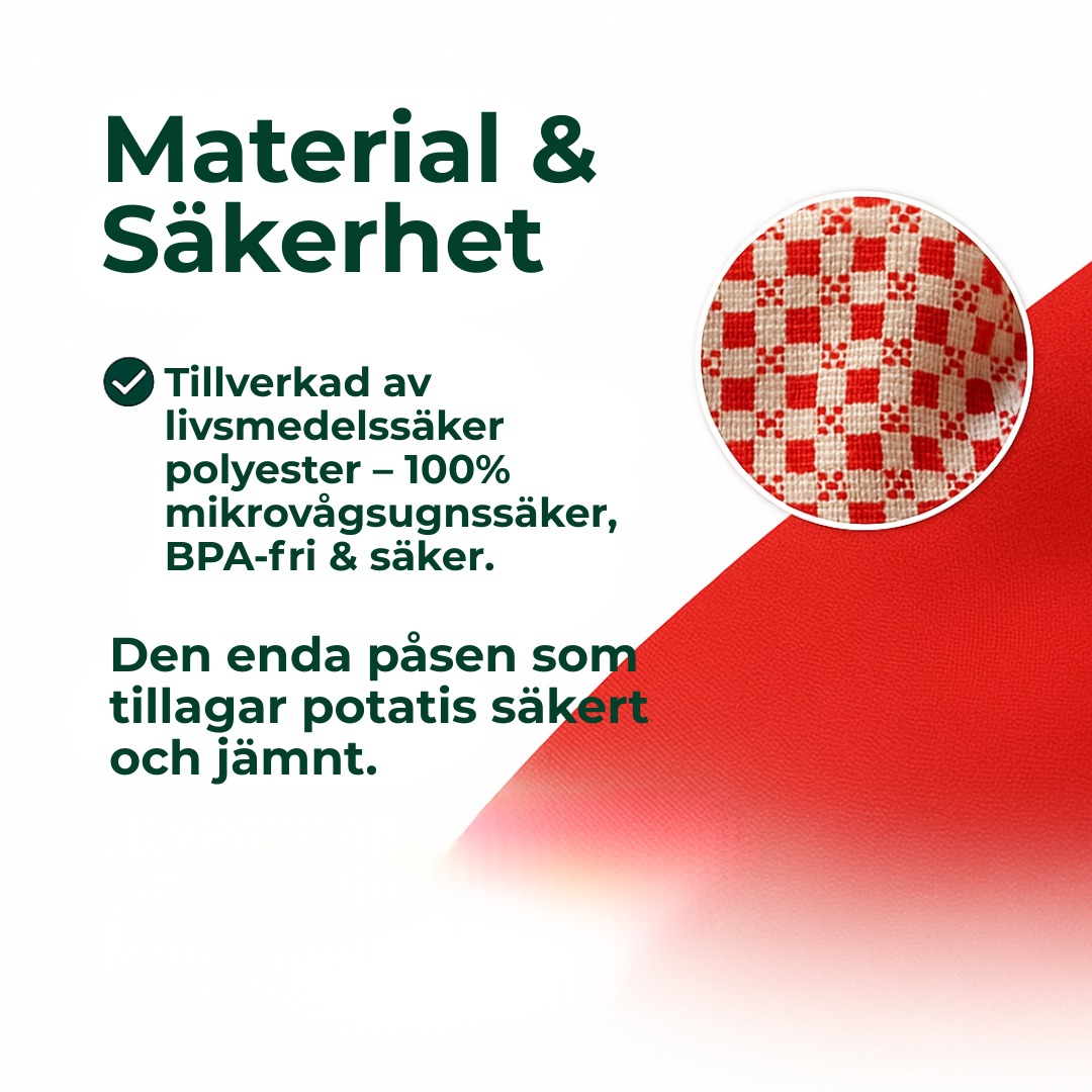 QuickPotato™ | Snabb Hunger? Mjuk Potatis på 4 Minuter.