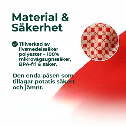 QuickPotato™ | Snabb Hunger? Mjuk Potatis på 4 Minuter.