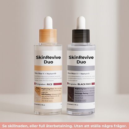 SkinRevive Duo | Strålande hud är bara två steg bort.