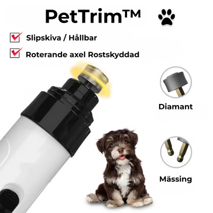 PetTrim™ | Uppladdningsbar elektrisk kloslip för husdjur med USB-laddning