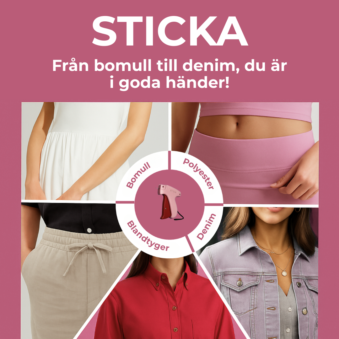 Sticka | Den originala lösningen för perfekt sittande outfits, när som helst, var som helst.