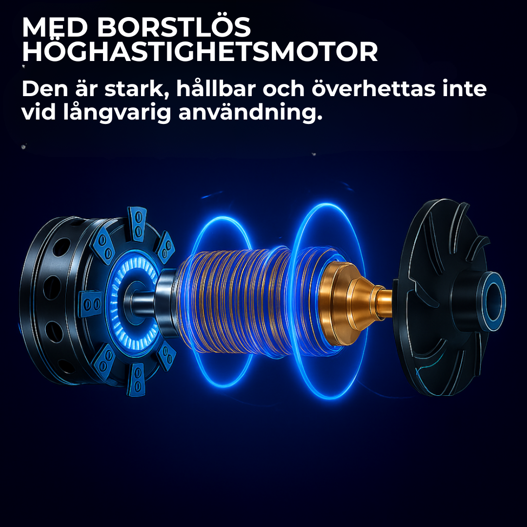 ClearLeaf™ | Rensa bort röran på några sekunder – med kraften i trådlös rengöring!