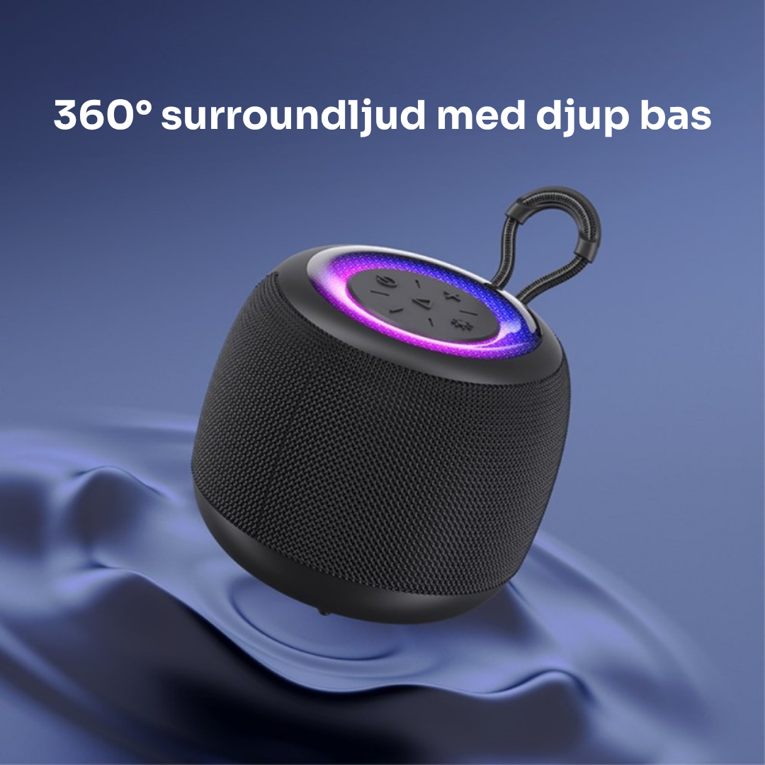 EchoWave™ | din ultimata mini-Bluetooth-högtalare för sommarvibbar! 🎶