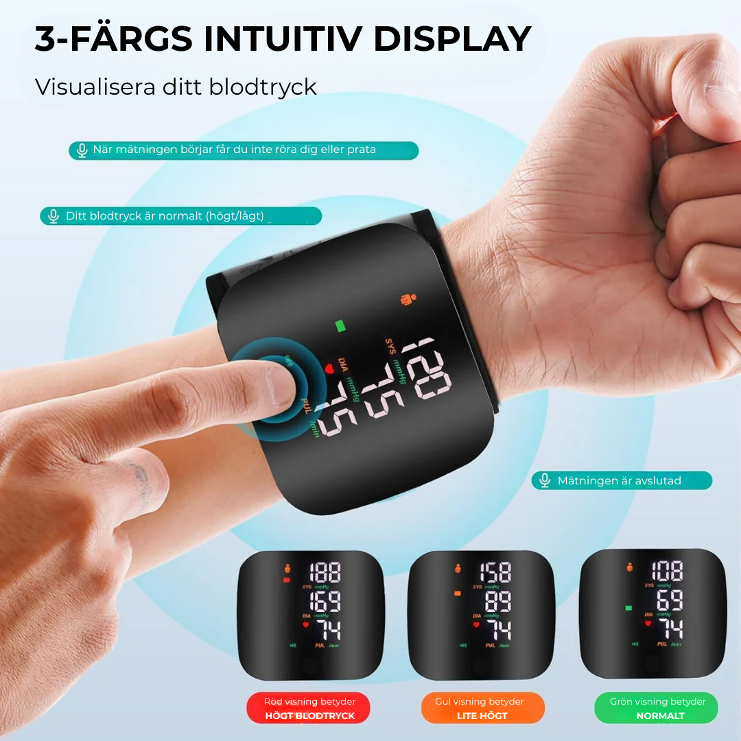 Serco™ Intelligent blodtrycksmätare Klinisk | Noggrannhet. När som helst, var som helst.