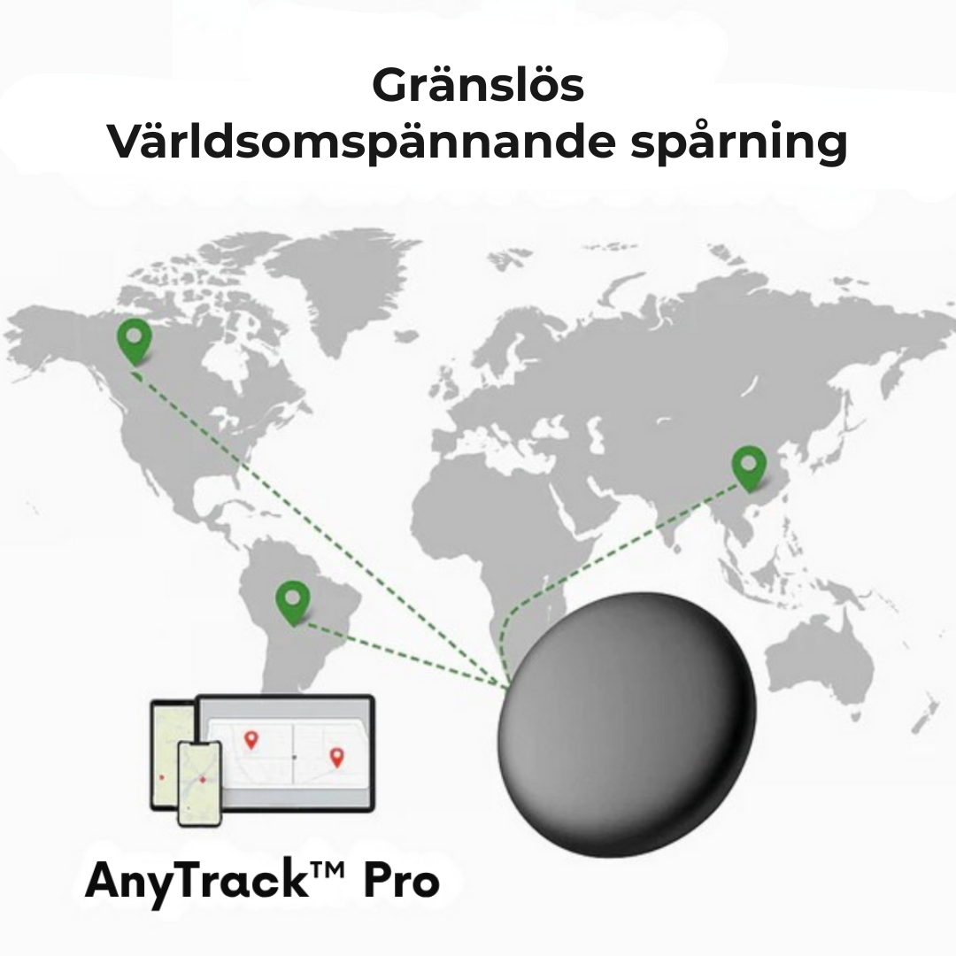 AnyTrack™ Pro | Kompakt GPS-spårare för bilar – inga verktyg, inga sladdar, inget abonnemang – bara sinnesro 24/7