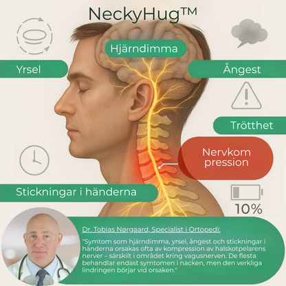 NeckyHug™ | Professionell djupgående värmemassage för din nacke