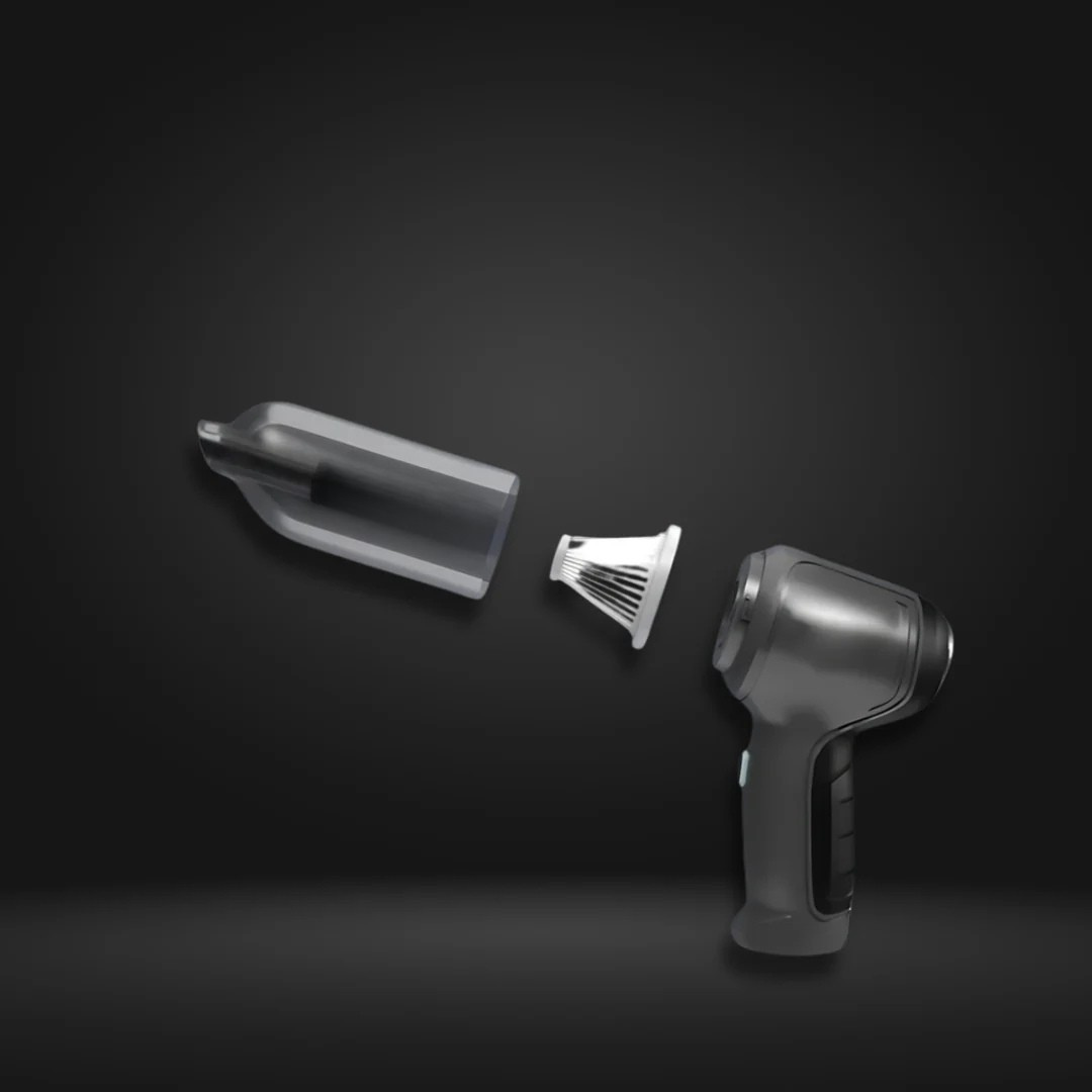 DustRage™ 2-i-1 elektrisk dammsugare och dammsugare