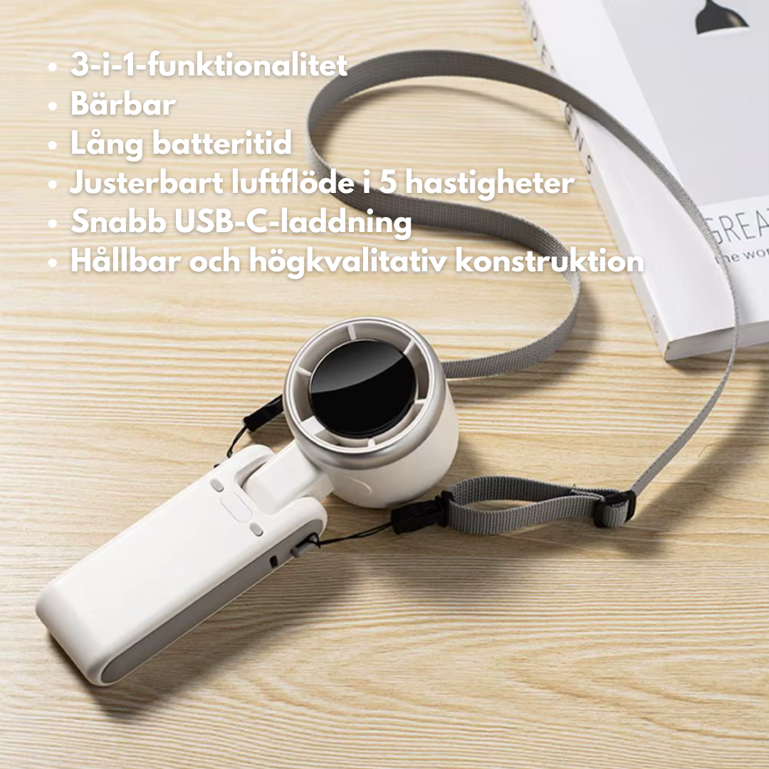 KylBris™ | Kraftfull, bärbar och redo att hålla dig sval var som helst!