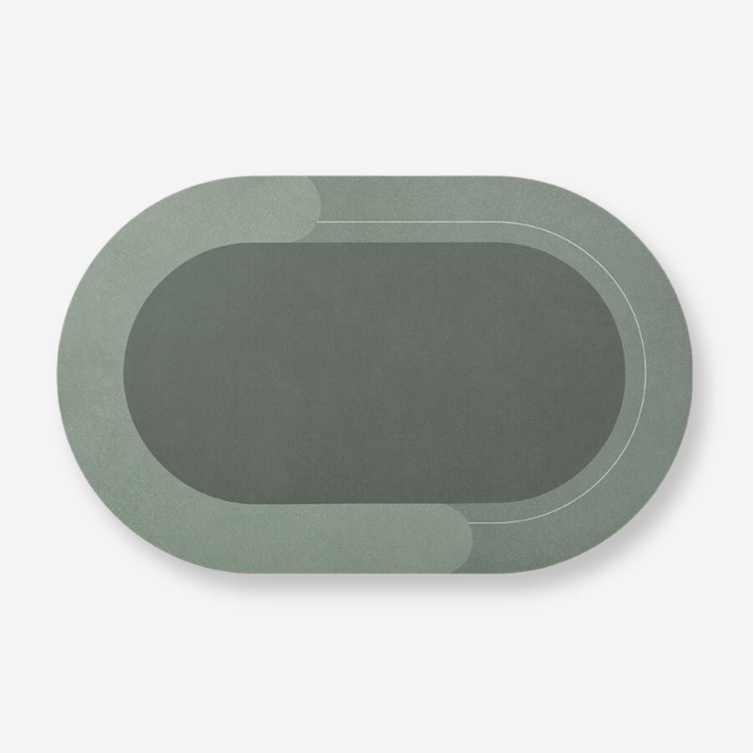 SoffiMat™ | Är du trött på våta, hala golv? Den här mattan torkar omedelbart!