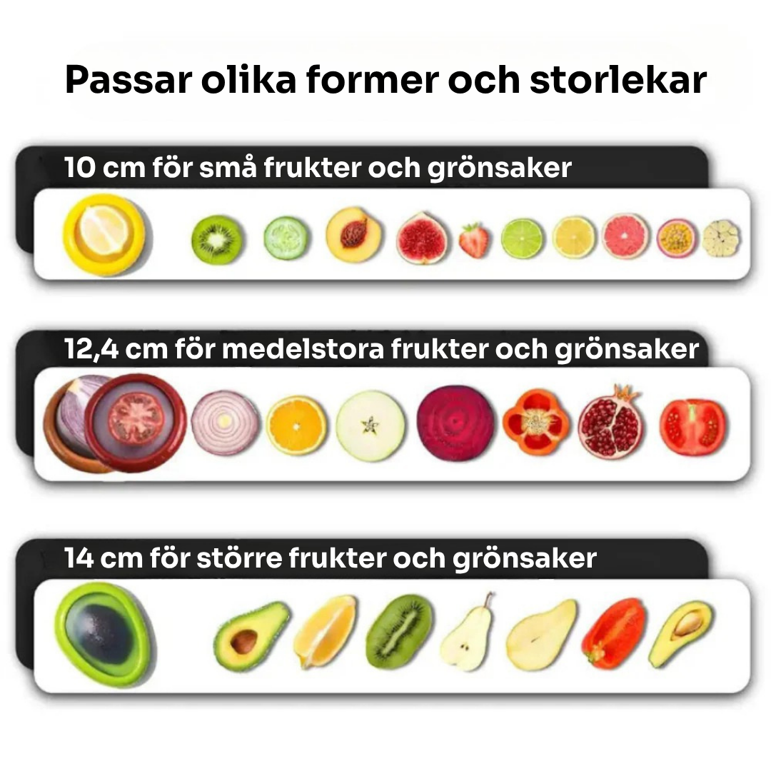FreshKeeper™ | Frukt- och grönsaksbehållare med silikontätning