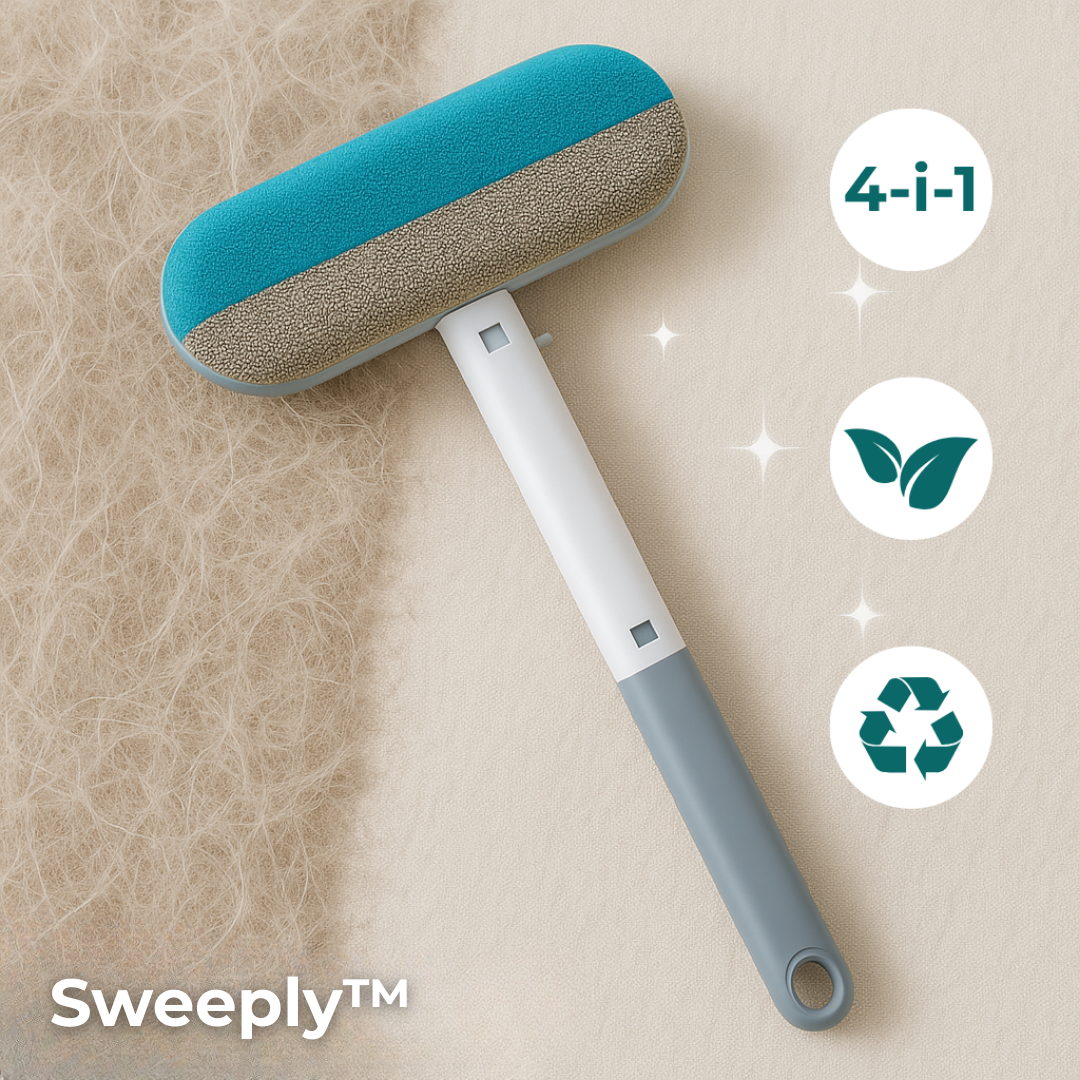 Sweeply™ |  Ta bort hår, damm och ludd på några sekunder!