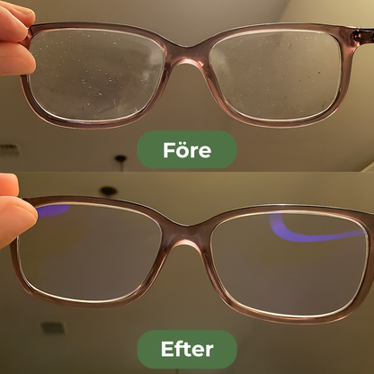 Kristallglas™ | Lätt rengöring för dina glasögon