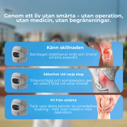 KneeRelief™ | Farväl till knäsmärta – Hej stabilitet och självförtroende!