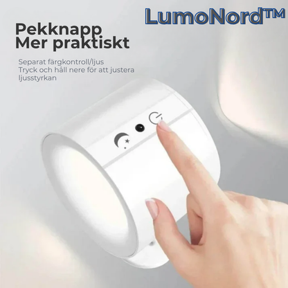 LumoNord™ | Magnetisk LED-vägglampa – flexibel belysning för hela hemmet