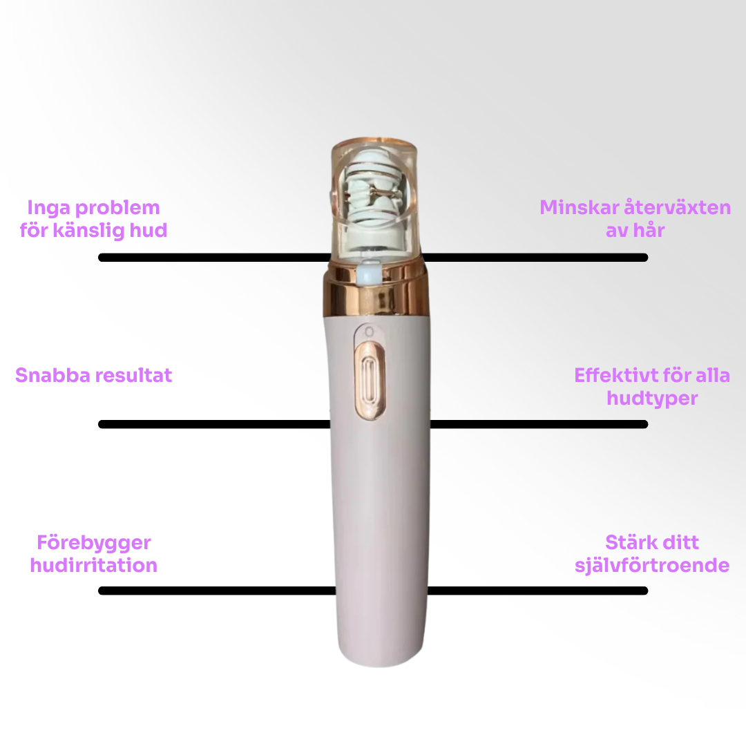 VelvetTouch Hårborttagare | Säg adjö till oönskat hår och silkeslen hud på bara några minuter!