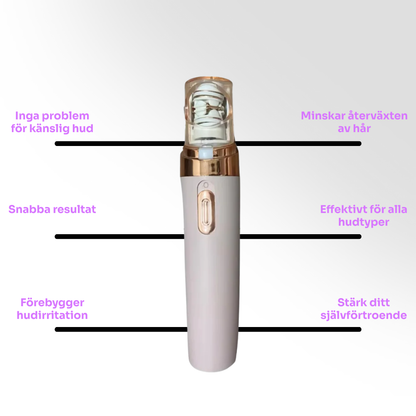 VelvetTouch Hårborttagare | Säg adjö till oönskat hår och silkeslen hud på bara några minuter!
